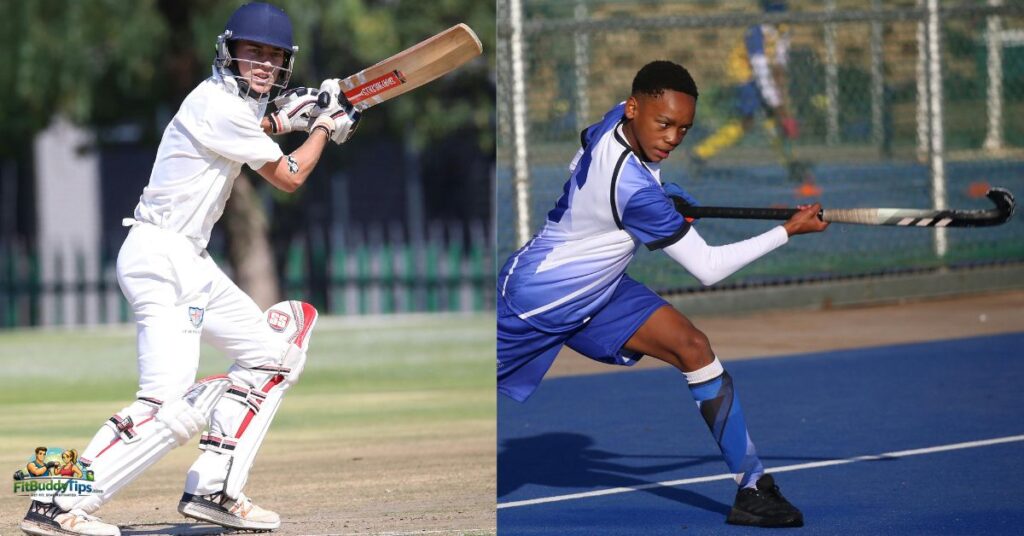 are hockey players fitter than cricketers
